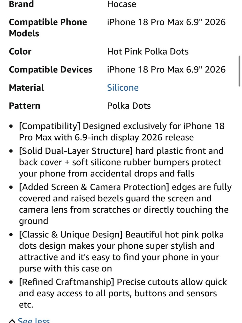 iPhone 18 pro max case - Picture 6 of 6